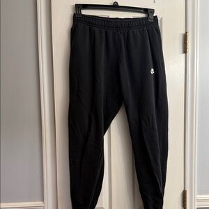 Nike Black Athletic Sweatpants joggers size M